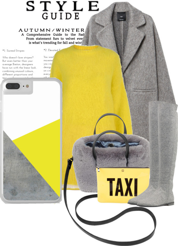 Get The Look. Yellow Sweater Dress